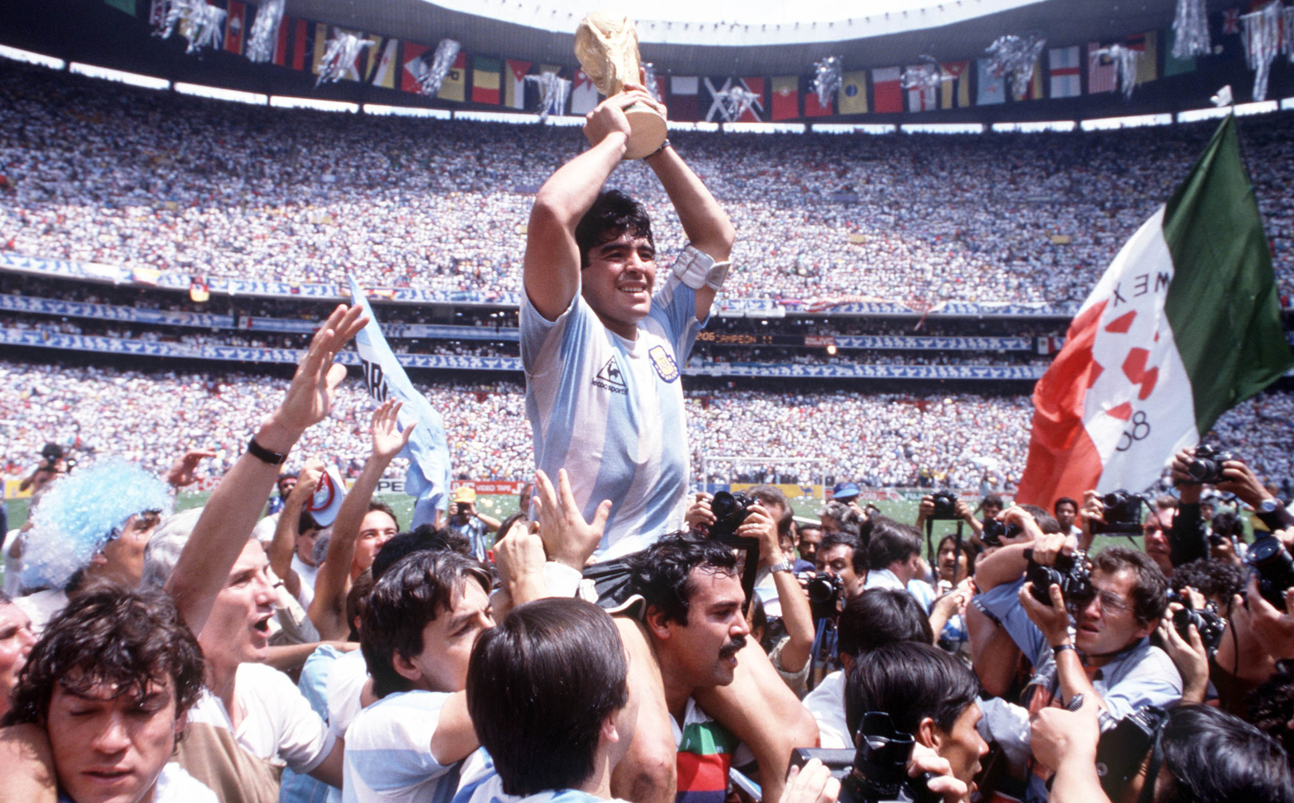 Diego Maradona (Foto: Twitter/FIFAWorldCup)