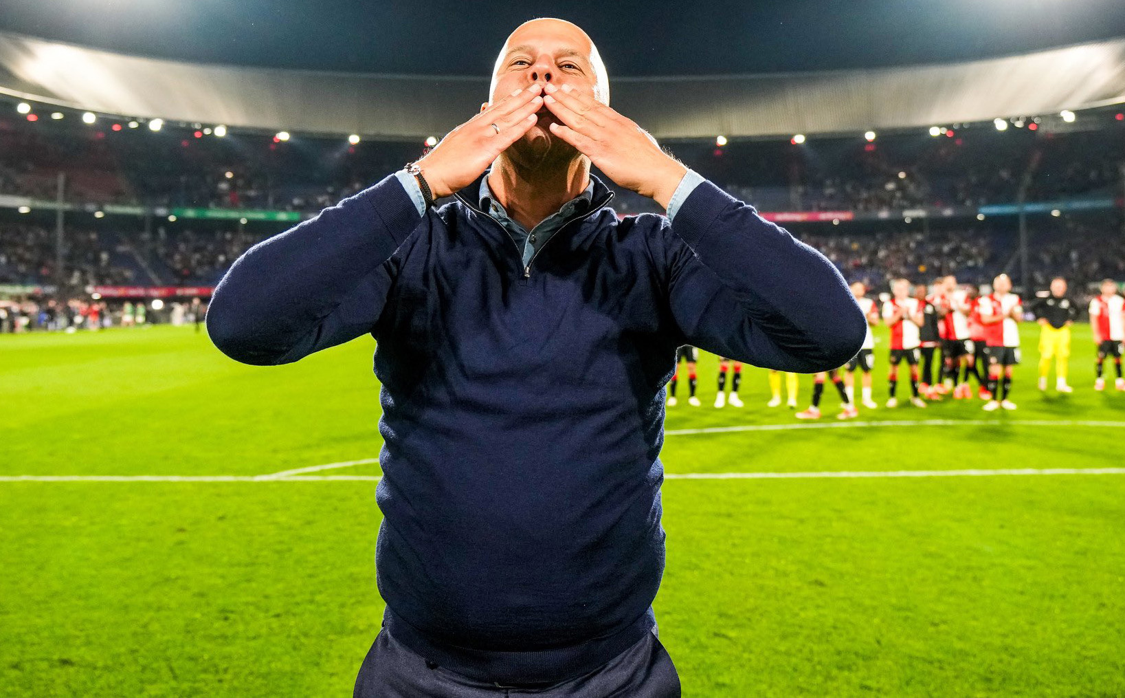 Arne Slot (Foto: Twitter/Feyenoord)