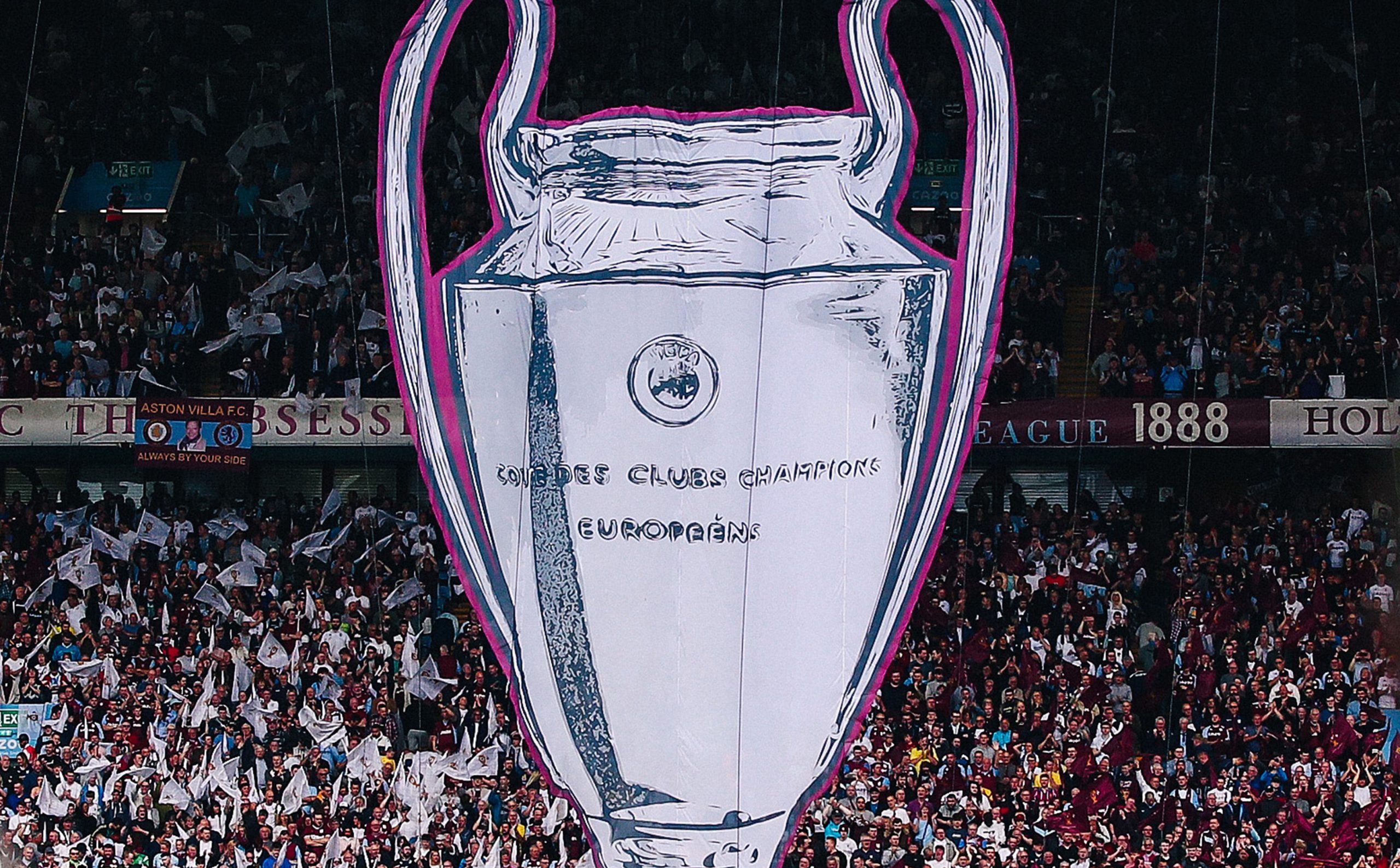 Liga Champions (Foto: Twitter/AVFCOfficial)