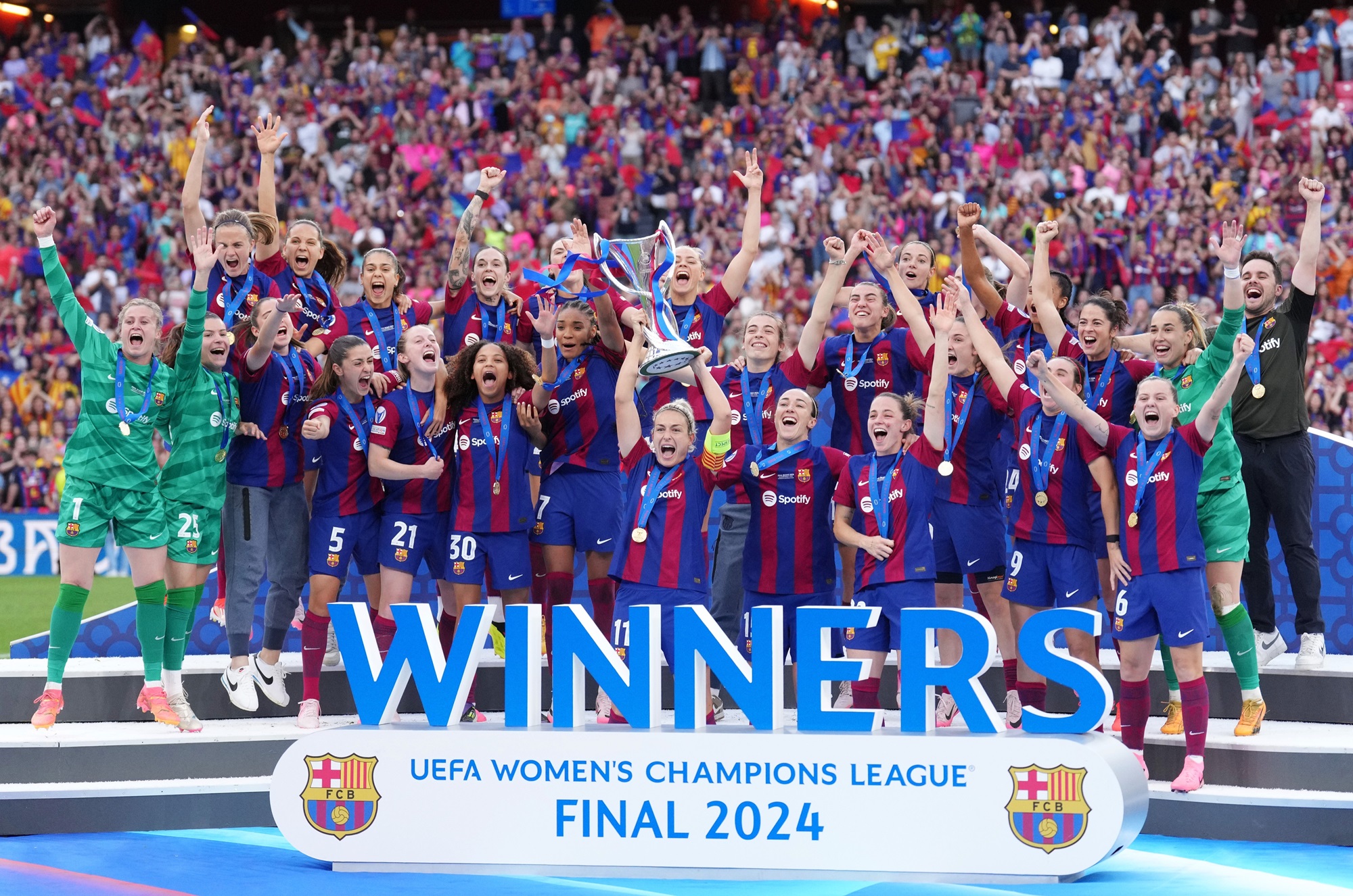 Barcelona Femeni Kalahkan Lyon di Final Liga Champions Wanita